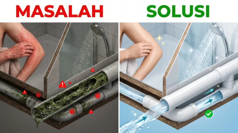 penyebab kulit gatal setelah mandi